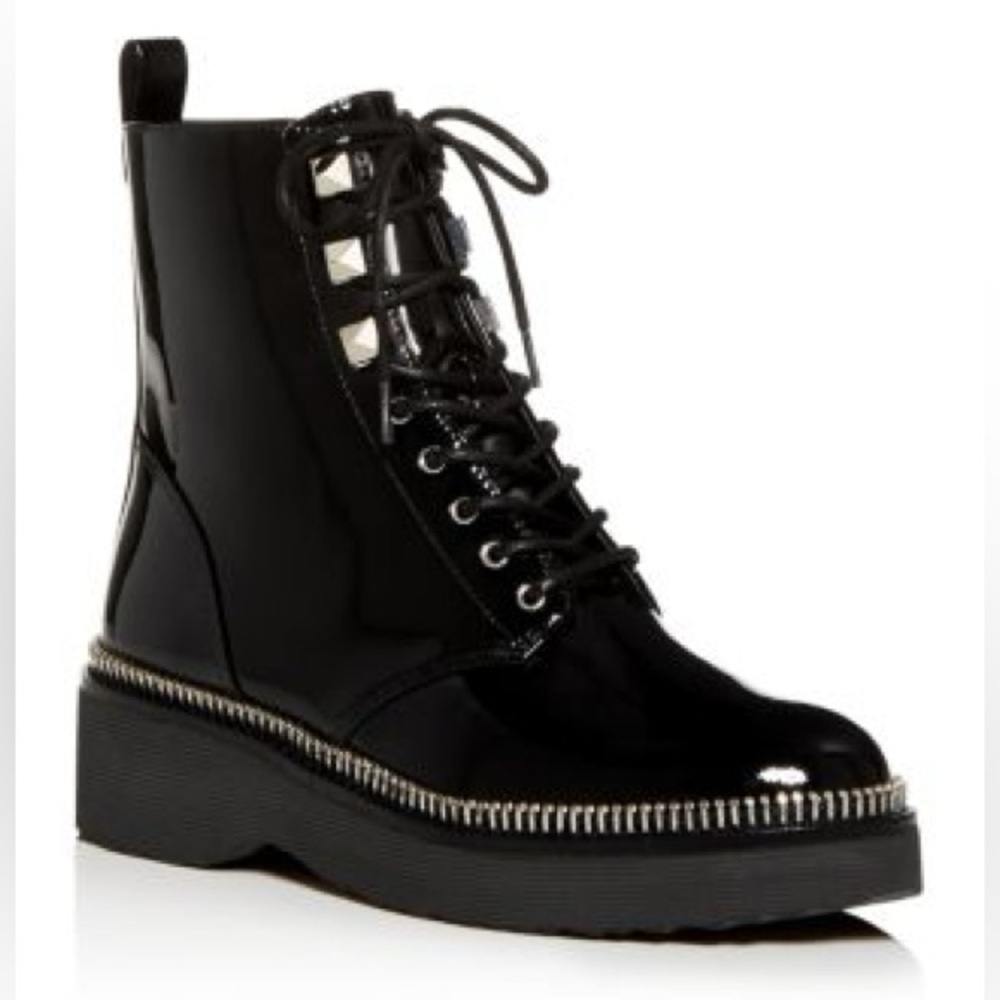 Michael Michael Kors Women's Haskell Platform Combat Boots